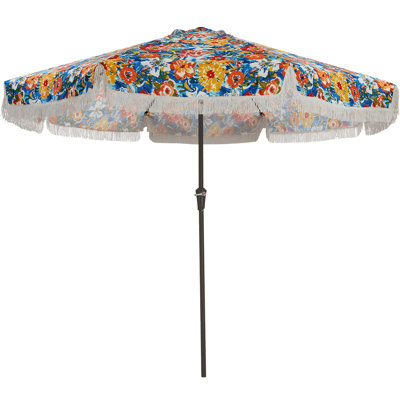 Parasol de terrasse avec poignée à manivelle 9 pi Garvee