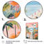 «Pastel Color Coastal Beach Scene Paradise IV», art mural plage-1080576270-1080576265