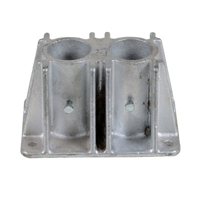 4'' H x 5'' W Silver Metal