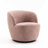 Hadriel Boucle Swivel Barrel Chair-1251603732