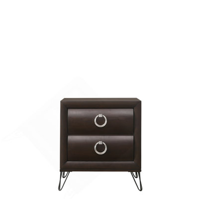 Tablita Dark Merlot Finish Nightstand