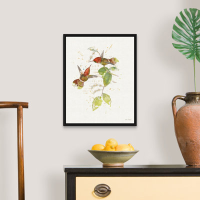 Colourful Hummingbirds II - Print on Canvas