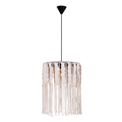 1 - Light Black Unique/Statement Pendant