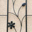 Paquet de 4 treillis de jardin en métal 86,7 "x 19,7" antirouille pour plantes grimpantes