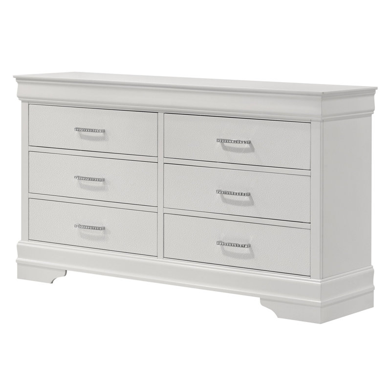 Commode blanche Amalia, Blanc