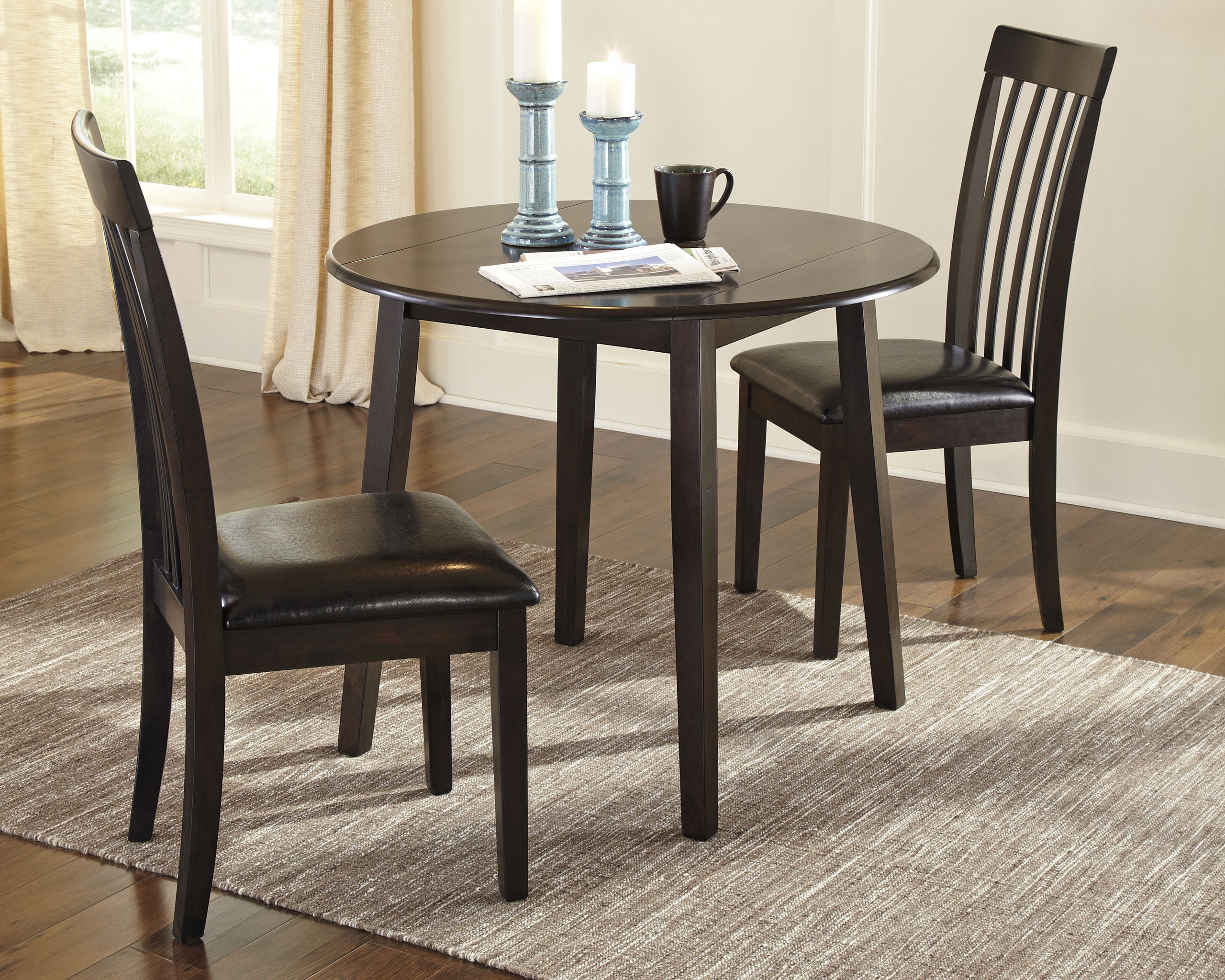 Red Barrel Studio® Hammis Dining Table with 2 Chairs | Wayfair