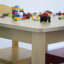 Kids 5 Piece Rectangular Play Or Activity Table and Chair Set-1170694468