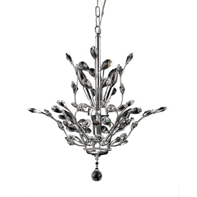 Lustre en cristal 8 lumières Leah