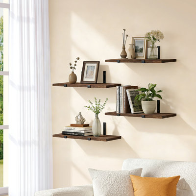 Wood Bracket Shelf