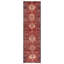 Tapis de couloir unique en laine 3 pi x 10 pi 5 po Zaydrian