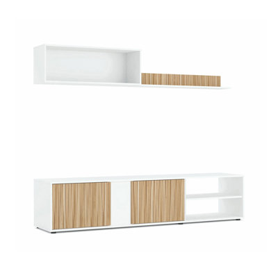 Daasmundse Unfinished TV Stand for TVs up to 88"