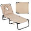 Longin Outdoor Metal Chaise Lounge-1978602227