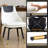 Yaden Tufted Swivel Upholstered Dining Chair-1445524907