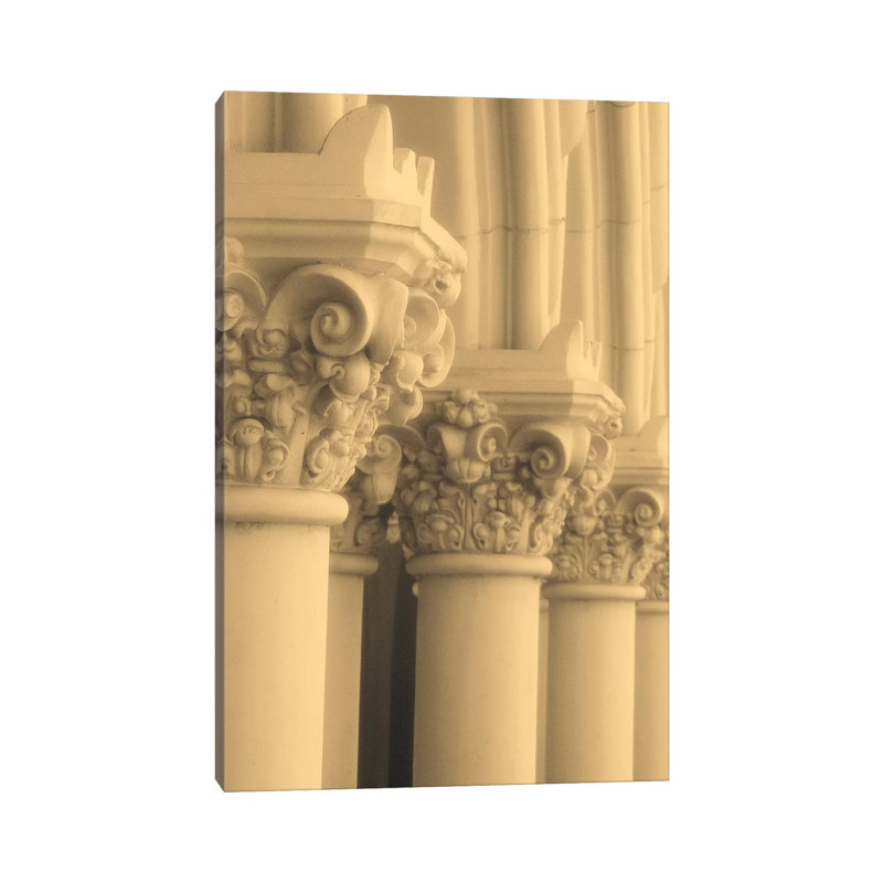 Column III by Marina Drasnin Gilboa - Wrapped Canvas Print, 20.32 cm H x 30.48 cm W