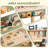 Carpenter Workbench with Tools Toy Organizer