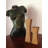 13'' H Wood Tabletop Tealight Holder