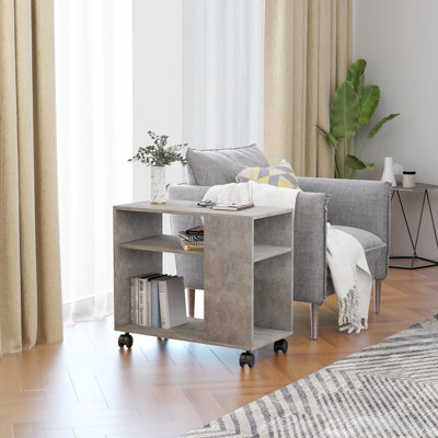 Aila Side Table 70x35x55 cm Engineered Wood
