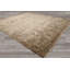 Tapis Oushak en laine beige pâle, noué à la main, style transitionnel, 2,44 m x 3,05 m