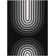 Tapis tissé à plat à motif géométrique noir Winston Porter Shanea Duo
