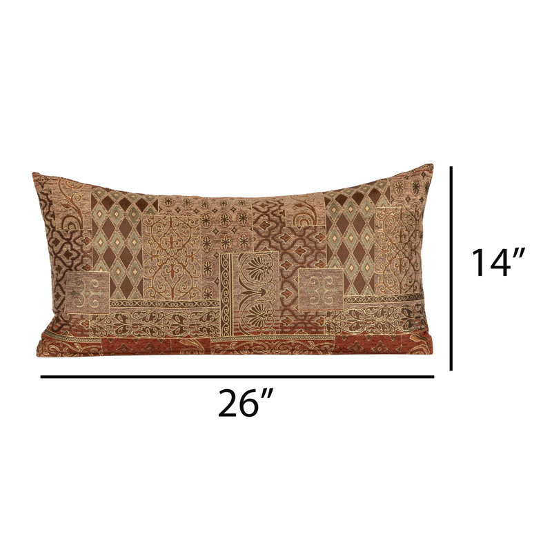 Coussin Empress, Rectangle 26 po x 14 po, Polyester