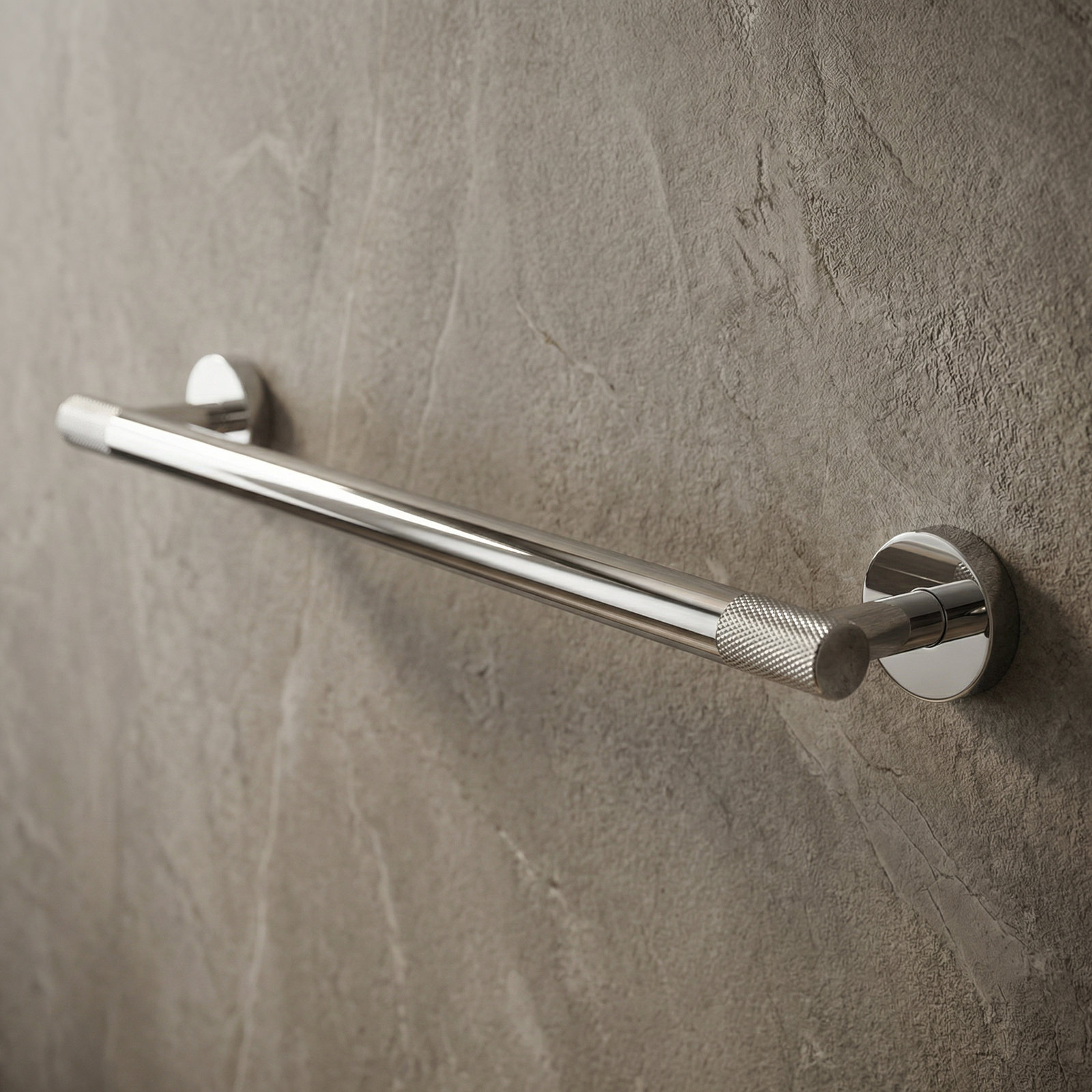 Forward 24" Towel Bar, Polished Chrome