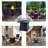 Alyah 28" Propane Gas Fire Pit Table for Outside Patio
