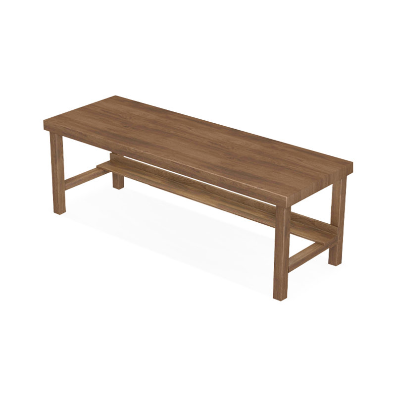 Dark Walnut Rectangular Solid Wood desks, 29.53" H x 86.61" W x 23.62" D