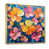 Toile avec cadre flottant or