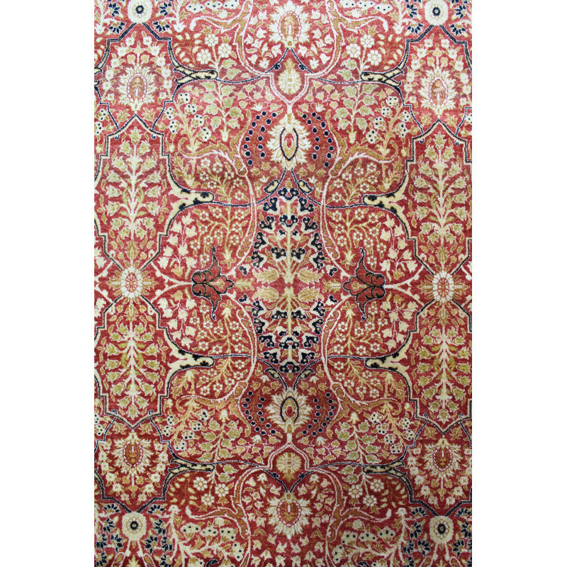 Tabriz One-of-a-Kind 11'10" x 12'1" New Age Area Rug in Red/Rust