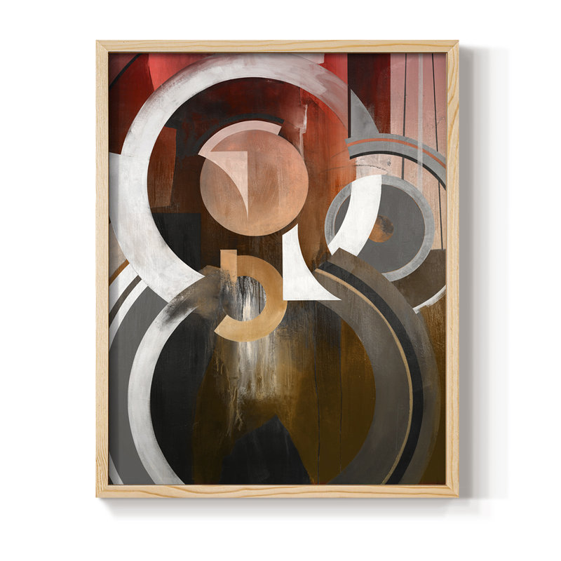 Focal Framed Print - Solid Wood, Natural, 21" H x 17" W