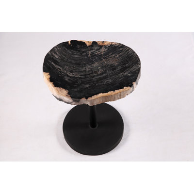 Solid Wood Top End Table
