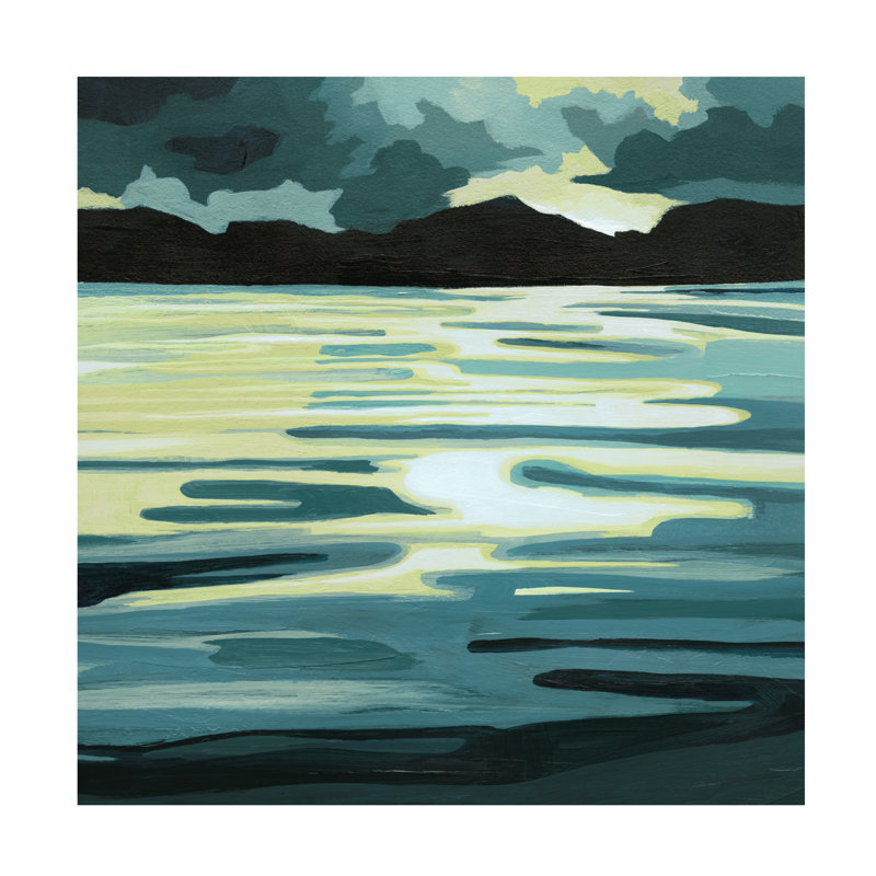 Peinture sur toile Ganote, H 14 po x l 14 po x P 2 po