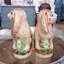 Small Staffordshire Bunny Hares Figurine-427752987-427752986