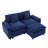 Modern Style 69.4" Modular Sofa-1014145114