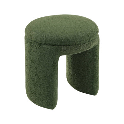 Tabouret contemporain l 18,4 po, vert
