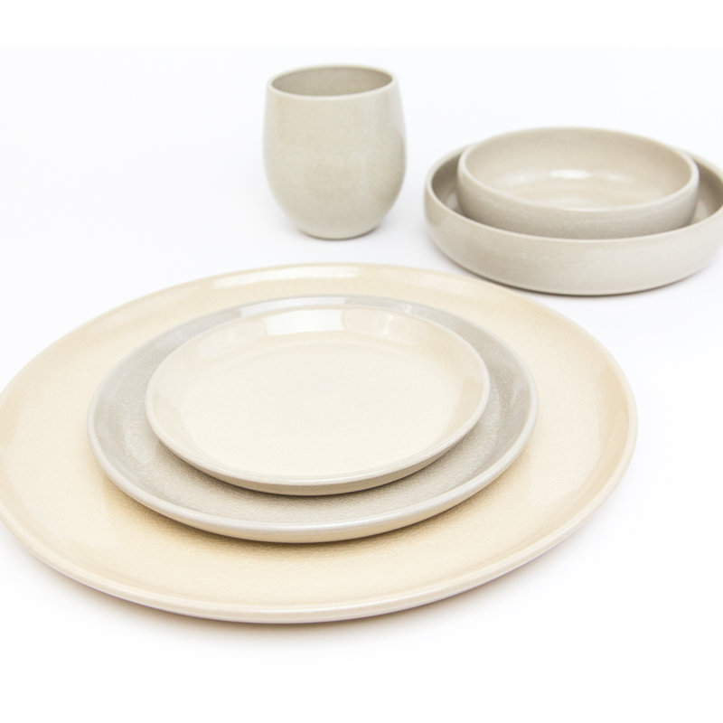 Couvert individuel 6 pièces Borgen, Mousseline
