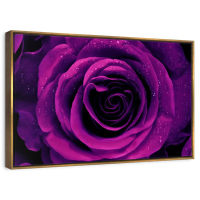Dewy Purple Rose
