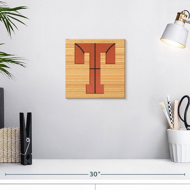 Alphabet Tergel Basketball, H 10 po x l 10 po