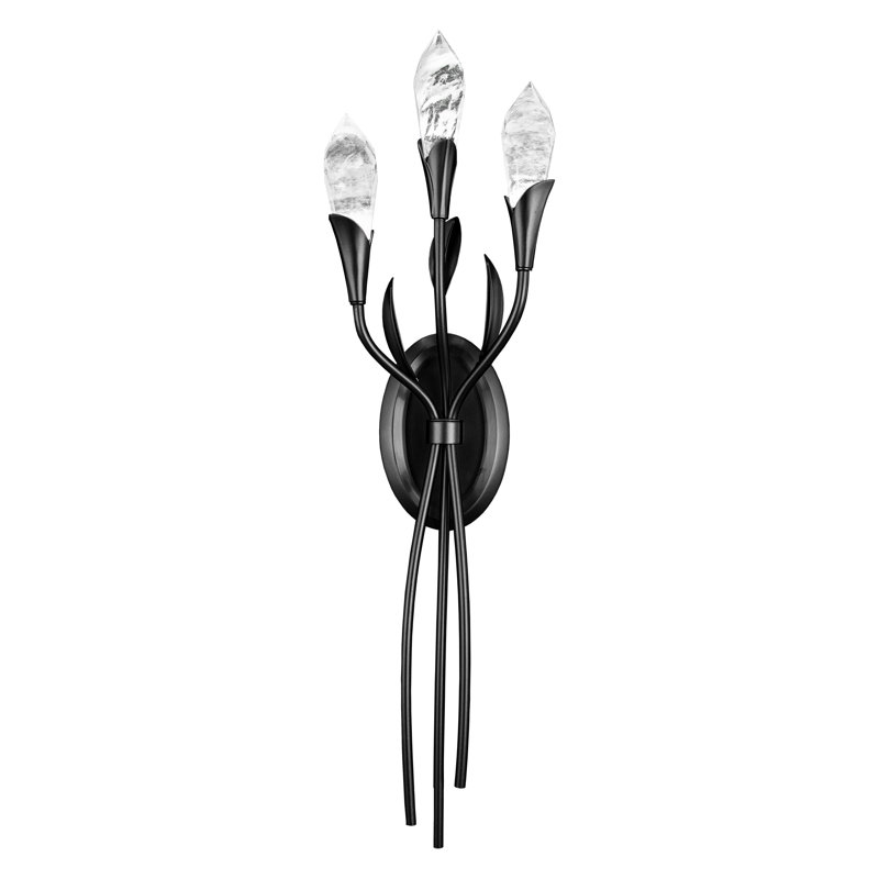 3 - Light LED Armed Sconce, Heirloom Bronze