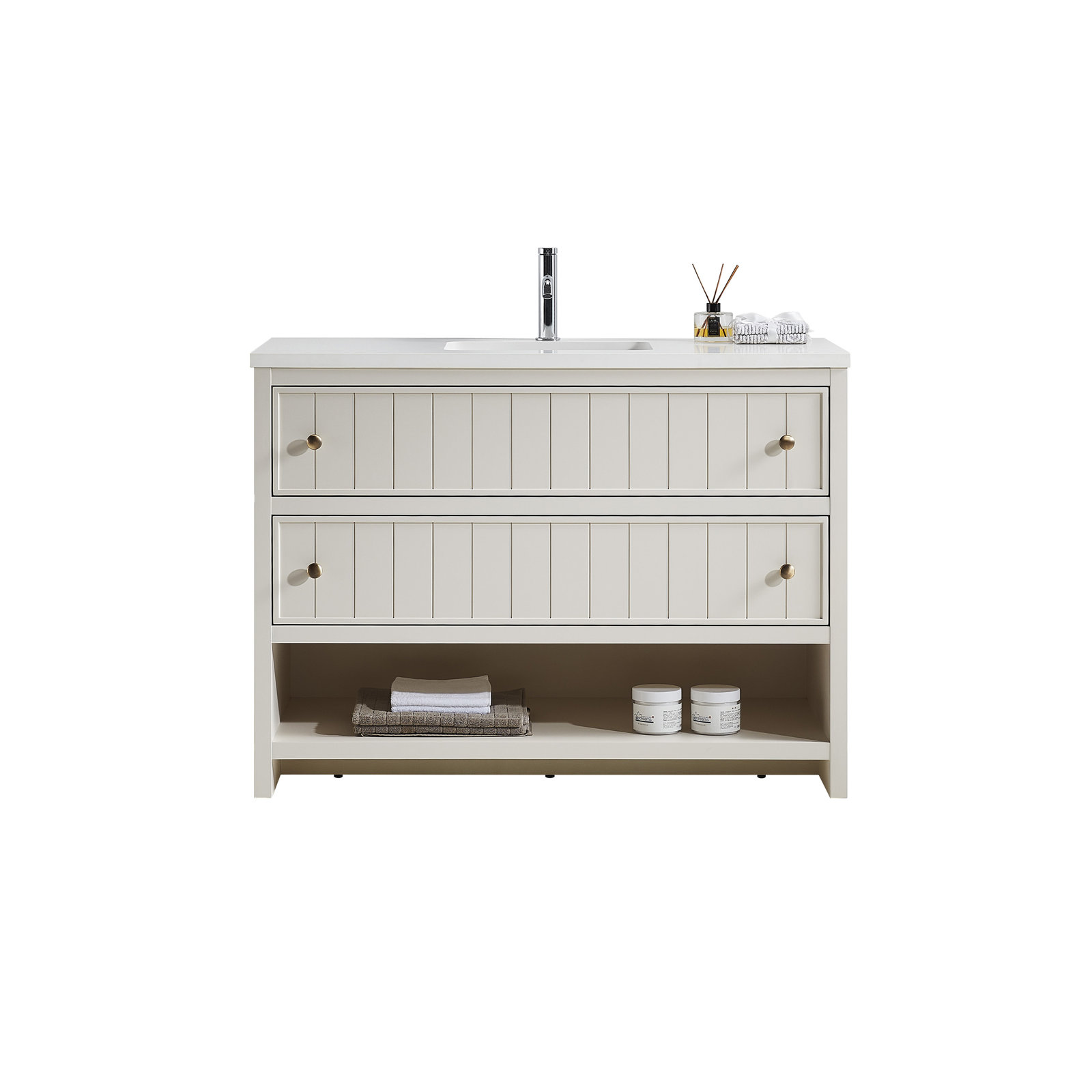 Bathroom Vanity, White