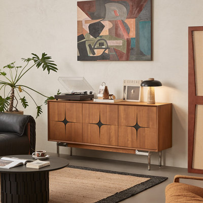 Buffet rétro simple et léger de luxe