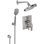 Descanso 2.0 GPM Styletherm 0.5" Thermostatic Shower System with Showerhead and Handshower on Hook