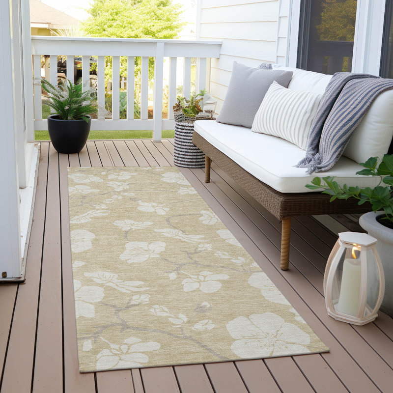  Machine Washable Indoor/Outdoor Chayden ACN1032 Rug, Runner 2'3" x 7'6"