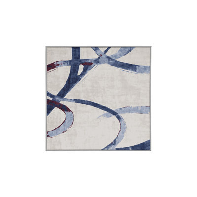 Machine Washable Gray Area Rug