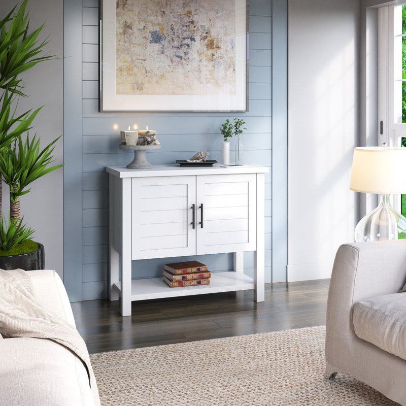 Bria Accent Cabinet, White