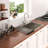 25X22X9 Inch Kitchen Sink Drop In 16 Gauge Stainless Steel 25" Single Bowl Topmount Kitchen Sink Basin