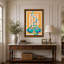 Art mural sur toile orange-1089198888
