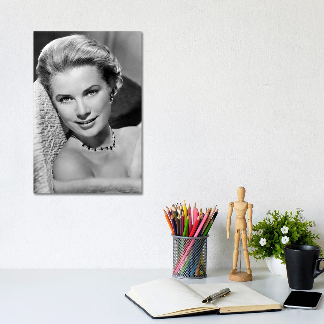 Leinwandbild Grace Kelly in Pose von Radio Days