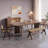 Zilpha Pine Solid Wood Dining Table-2118982056