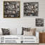 Cubic Geometric Dreams III sur impression sur toile-39937320-39937326